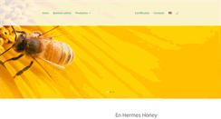 Desktop Screenshot of hermeshoney.com